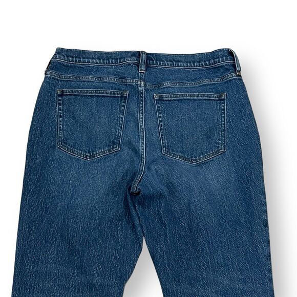 J. Crew Womens Size 32 Tall 9” High-Rise Demi-Boot Crop Jeans Medium Wash BV846 - Picture 6 of 7